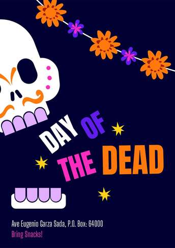 Dia de Muertos- Flyer 6