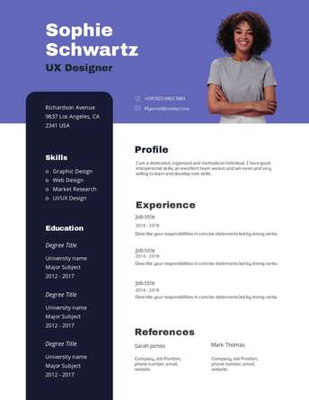 Resume CV - UX Designer